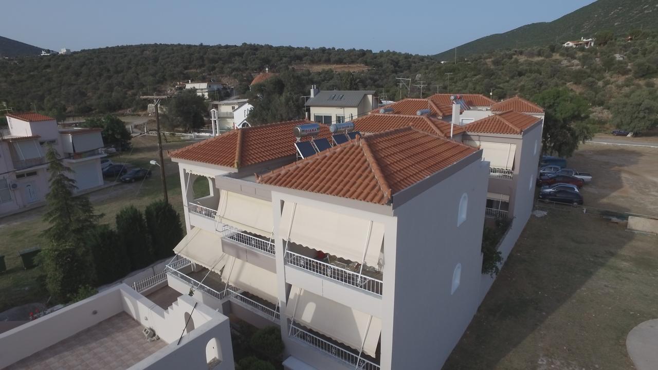Korali Aparthotel Almiropotamos Bagian luar foto